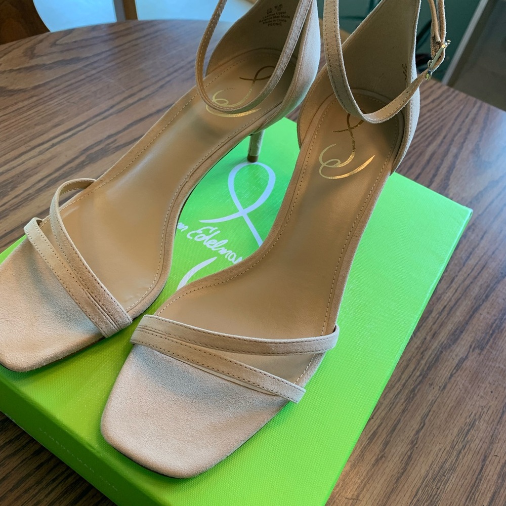 Sam Edelman nude heels NWT wedding heels - Picture 5 of 11